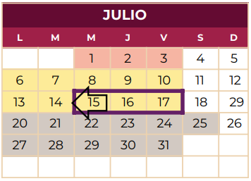 Calendario 2025-2026 CECyTEH